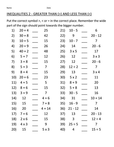 simple math problem worksheets educative printable
