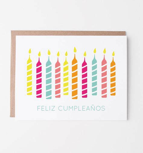 feliz cumpleanos spanish birthday card products spanish birthday