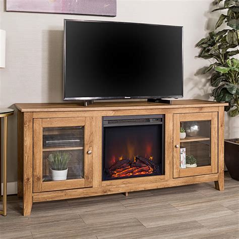 walker edison furniture company   wood media tv stand