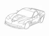 Corvette Coloring Pages Dodge Viper Drawing Porsche Printable Excellent Getdrawings Getcolorings Chevrolet Boys Vipe Color Line sketch template