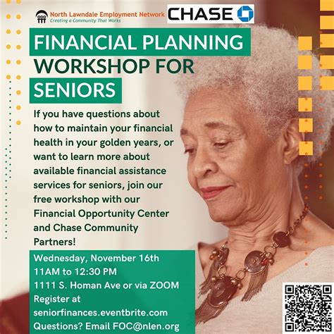 financial planning  seniors north lawndale employment network