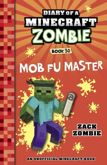 product mob fu master diary   minecraft zombie book  book