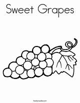 Coloring Grapes Sweet Favorites Login Add Noodle Twisty sketch template