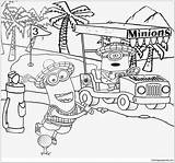 Minion Golf Pages Coloring Color Printable Coloringpagesonly sketch template