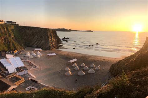 Lusty Glaze Beach Newquay