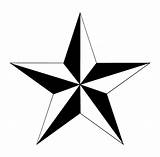 Star Nautical Outline Clipart Clip sketch template