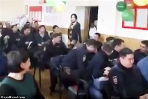 russian policewoman fired for organising erotic dance to