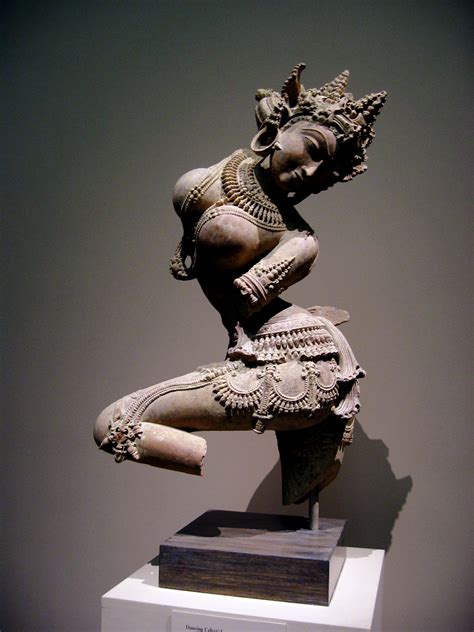 File India Semi Devine Attendant Dancing Celestial