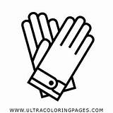 Guantes Handschuhe Guanti Ausmalbilder Colorare Ultracoloringpages sketch template