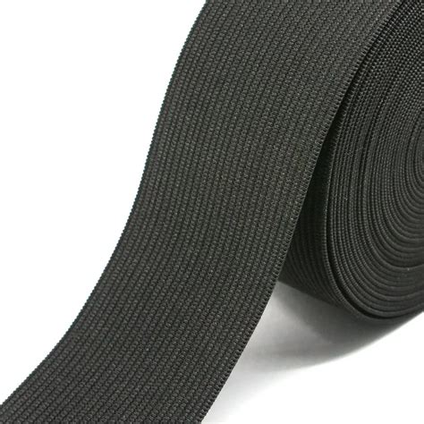 durable stretch fabric black knitted elastic band buy elastic bandknitted elastic band