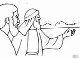 Prophet Isaiah Coloring Pages Printable sketch template