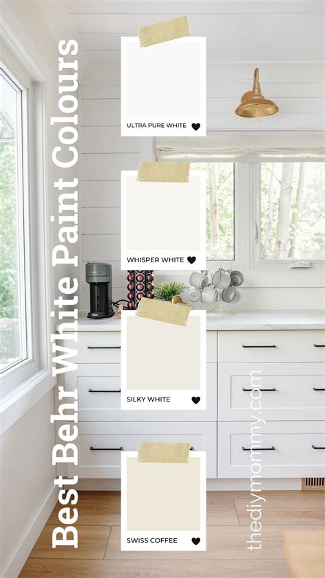 behr white paint colours tips  choosing  artofit