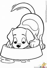 Coloring Dog Cute Print Pages Getcolorings Animals Cool Funny sketch template