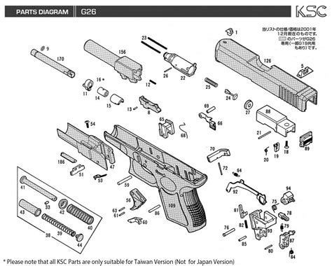 chertezh glock   razmerami