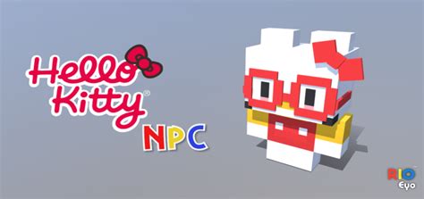 Hello Kitty Npc Minecraft Pe Addon Mod 1 16