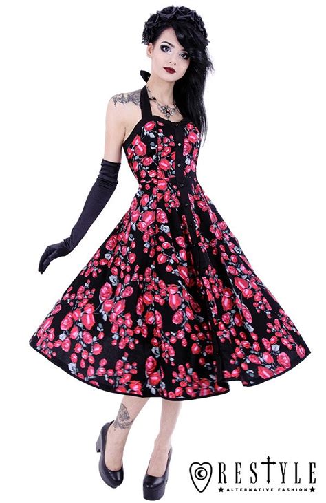 Pin Up Dress 50 Style Retro Skirt Evening Circle Dress