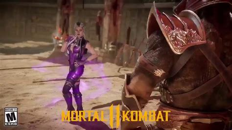 Mortal Kombat 11 New Sindel Vs Shao Kahn Intro Dialogue Youtube