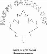 Canada Colouring Happy Coloring Printable Sheet Bubble Letters Link Open Click sketch template