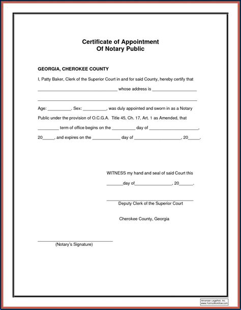 notary sample nc form resume examples eyzmkgl