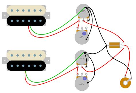 gibson series parallel humbucker wiring diagram  faceitsaloncom