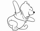 Pooh Coloringhome Related sketch template