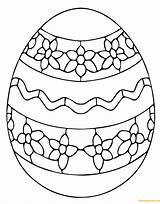 Easter Coloring Egg Pages Ukrainian Printable Eggs Simple Color Supercoloring Pascua Kleurplaten Huevos Colouring Pasen Para Colorear Print Designs Påsk sketch template