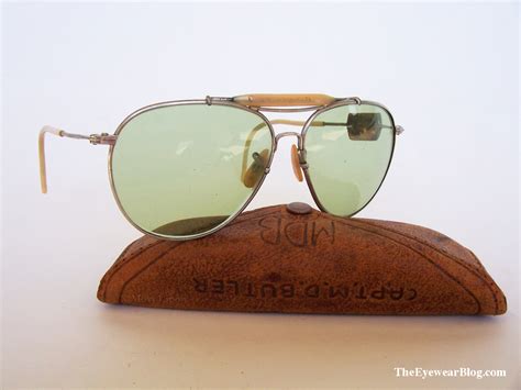 Combat Used An6531 Wwii Aviator Sunglasses But Who Was Captain M D
