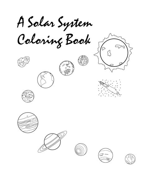 photo  solar system coloring pages solar system coloring