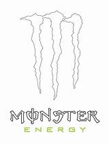 Monster Energy Para Pintar Drawings Dibujo Outline Colorear Drink Deviantart Paintingvalley sketch template