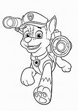 Chase Paw Patrol Coloring Pages Choose Board sketch template
