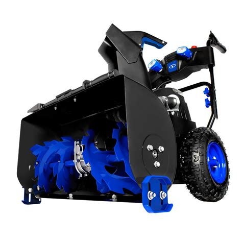 snow joe   cordless electric  propelled dual stage snow blower    ah