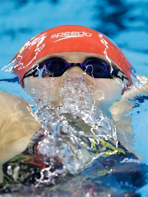 Chinese Swimmer Wins Public S Heart For Rare Candor
