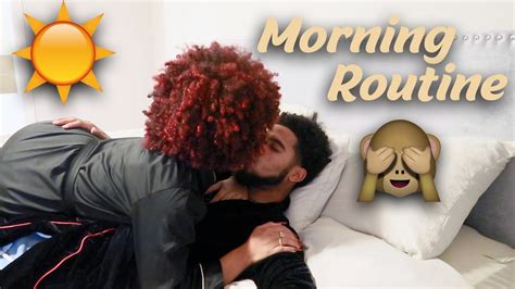 our morning routine as a couple glow up edition youtube