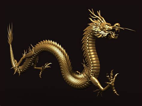 ds max chinese dragon