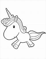 Coloring Unicorn Pages Printable Baby Kids Coloringbay sketch template