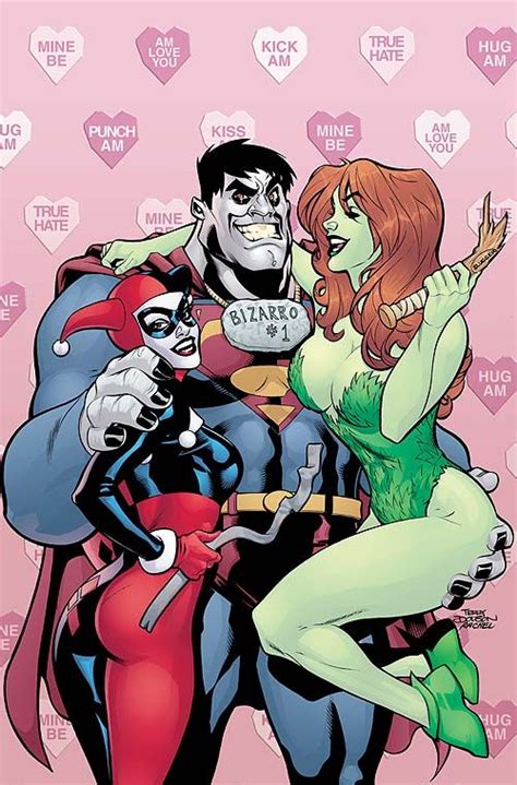 Harley Quinn Bizzaro And Poison Ivy By Terry Dodson Dc