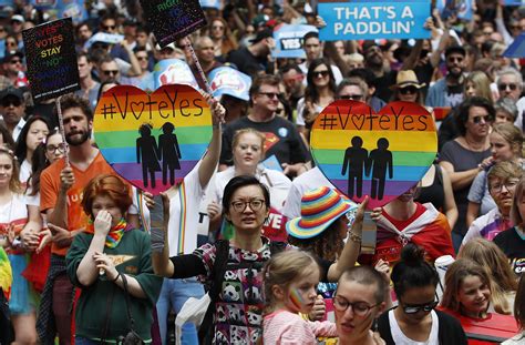 Australians Back Same Sex Marriage In Historic Vote Humsub Tv