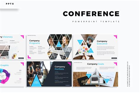 conference powerpoint template  templates creative market