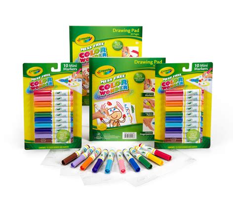 color  mess  coloring refill set crayolacom crayola