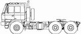 Tatra 6x6 Isuzu T815 Blueprint Blueprints 8x8 Blueprintbox sketch template