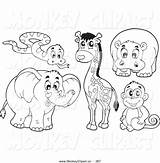 Collage Pages Animal Coloring Getcolorings Color Getdrawings sketch template