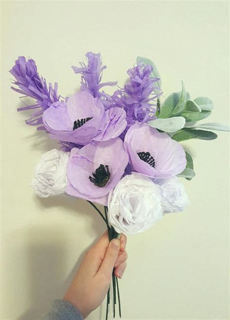 gloria heptinstall blog purple paper flowers buy crepe paper flowers purple ivory clearance