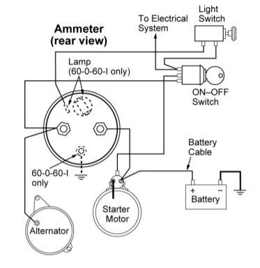 technical alternator idiot light  led work page   hamb