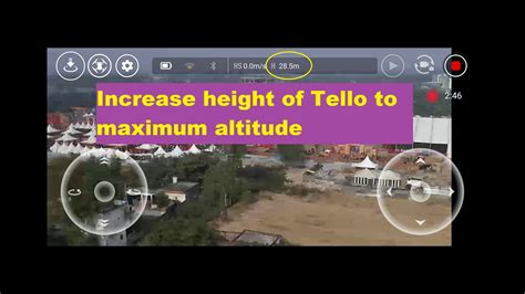 increase heightaltitude  ryze dji tello easily bypassing  height limit  dji tello