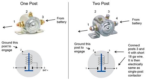 single post starter solenoid wiring diagram