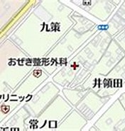 Image result for 愛知県豊川市御津町西方井領田. Size: 176 x 99. Source: www.mapion.co.jp