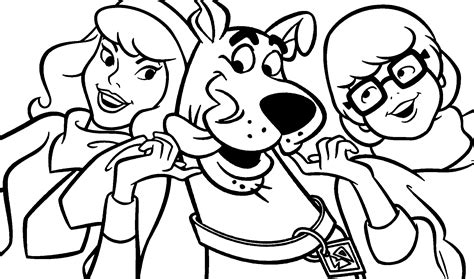 classic scooby doo printable coloring pages print color craft