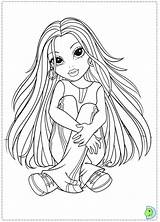 Coloring Pages Girl American Printable Doll Moxie Colouring Girls Print Drawing Dinokids Grace Color Girlz Dolls Cute Close Getcolorings Getdrawings sketch template