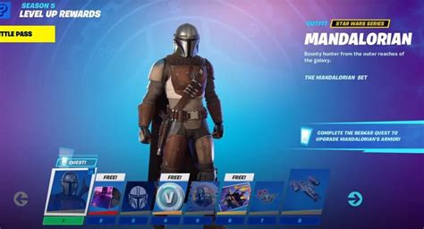 Fortnite Chapter 2 Season 5 Battle Pass Skins And