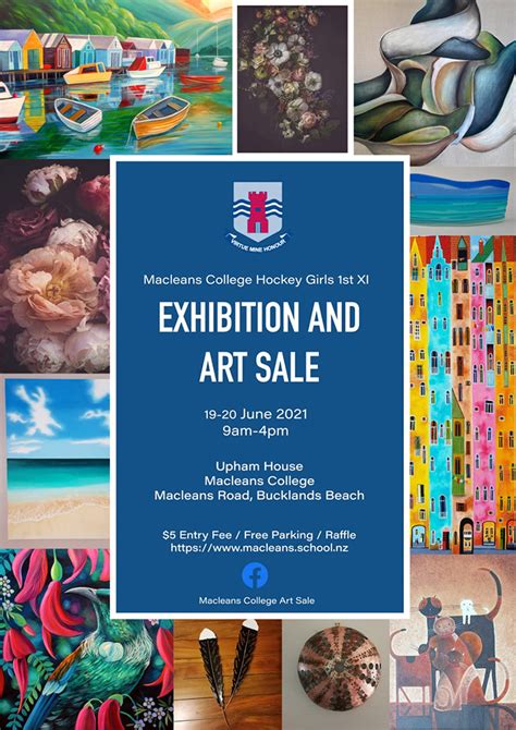 Art Exhibition And Sale 2021 Macleans College